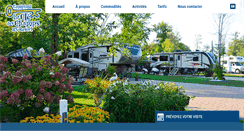Desktop Screenshot of campinglacledeschamps.com